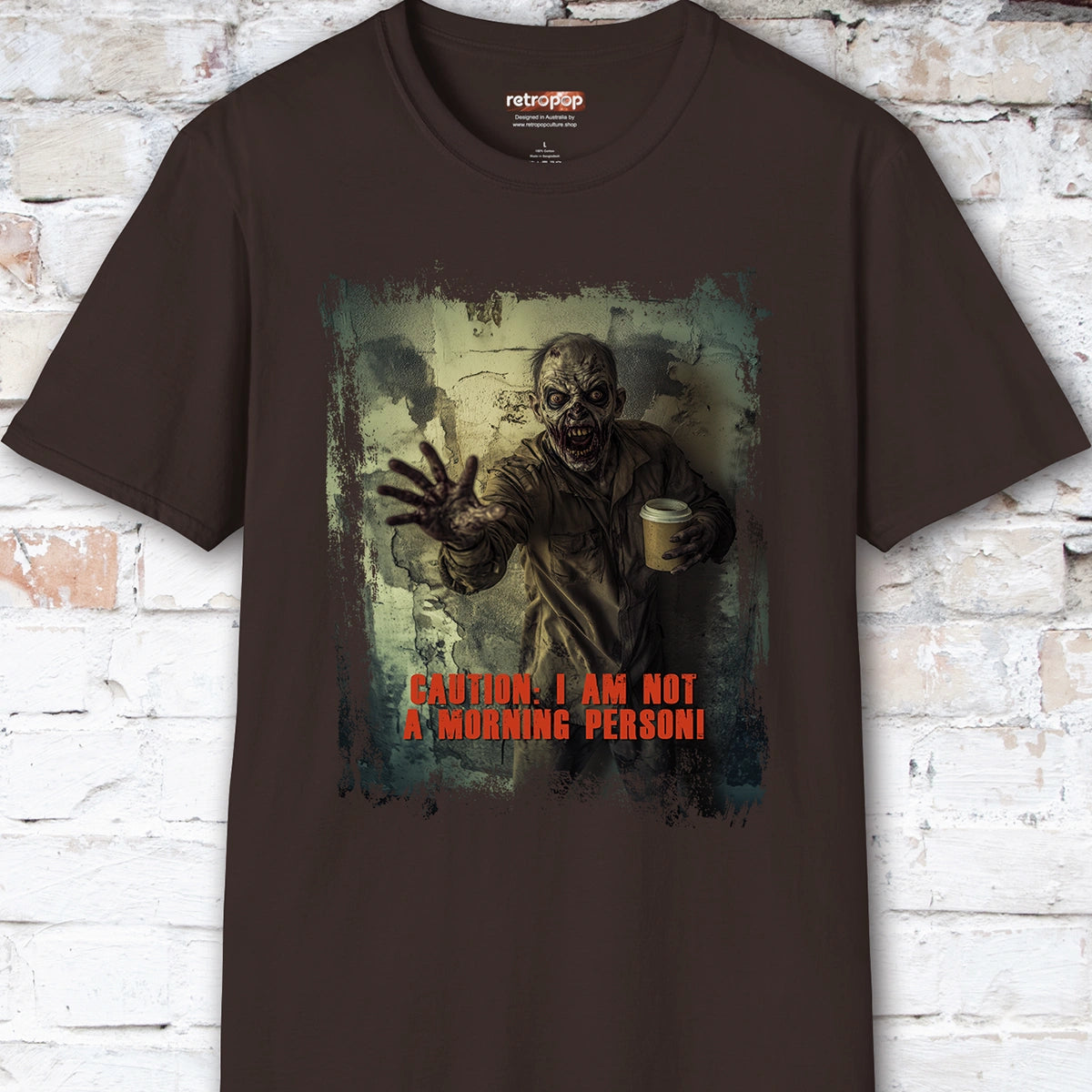Zombie morning person #2 Unisex T shirt