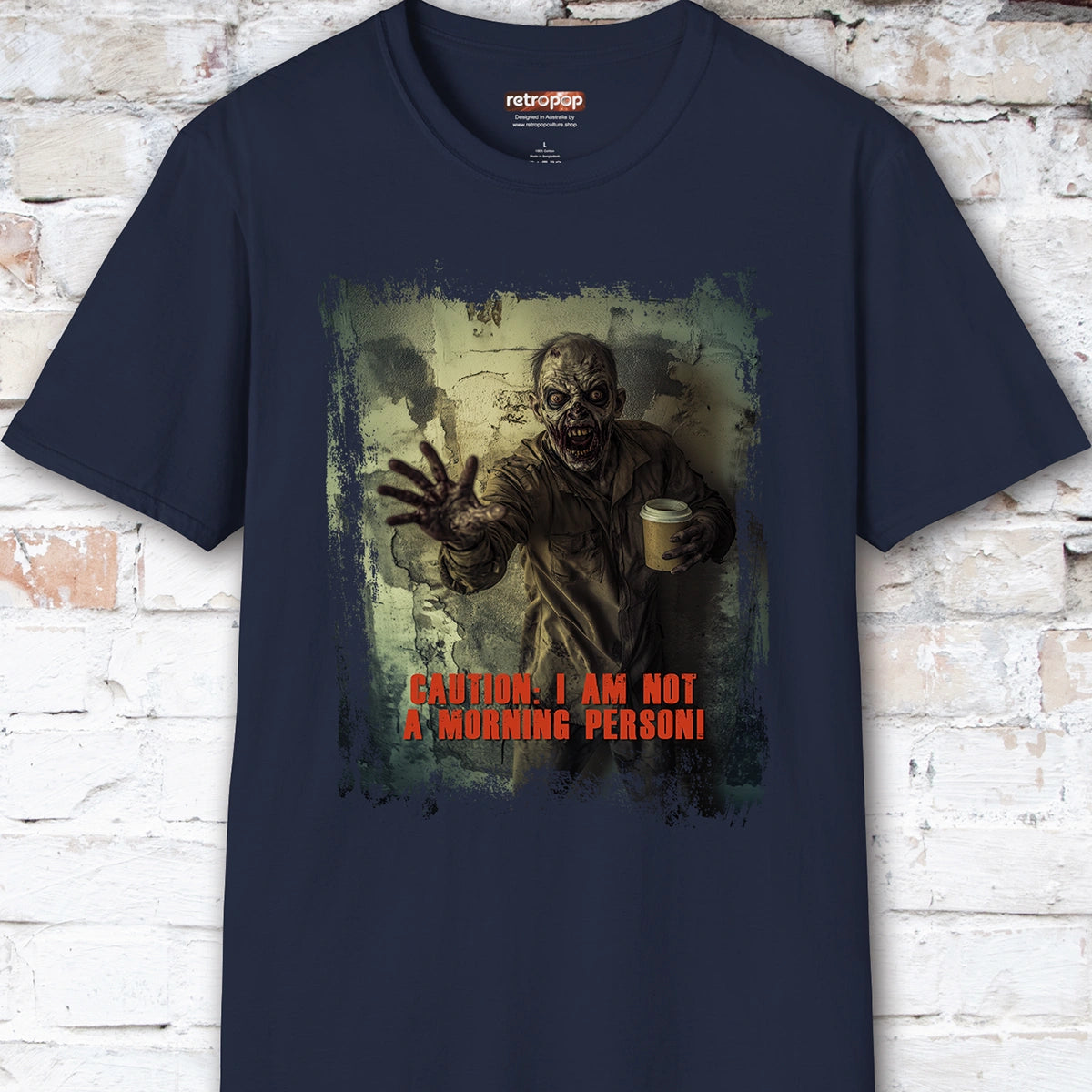 Zombie morning person #2 Unisex T shirt