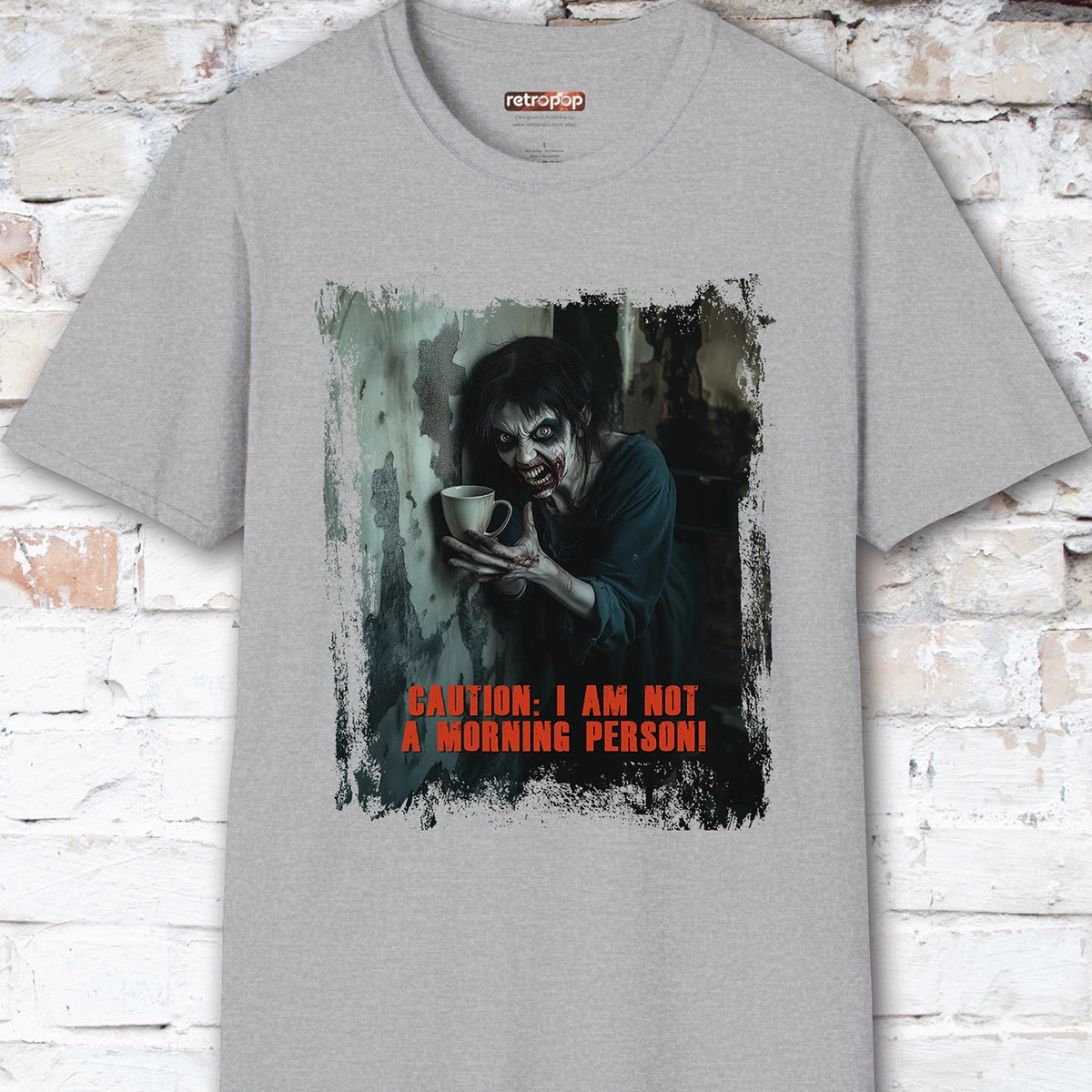 Zombie morning person #3 Unisex T shirt