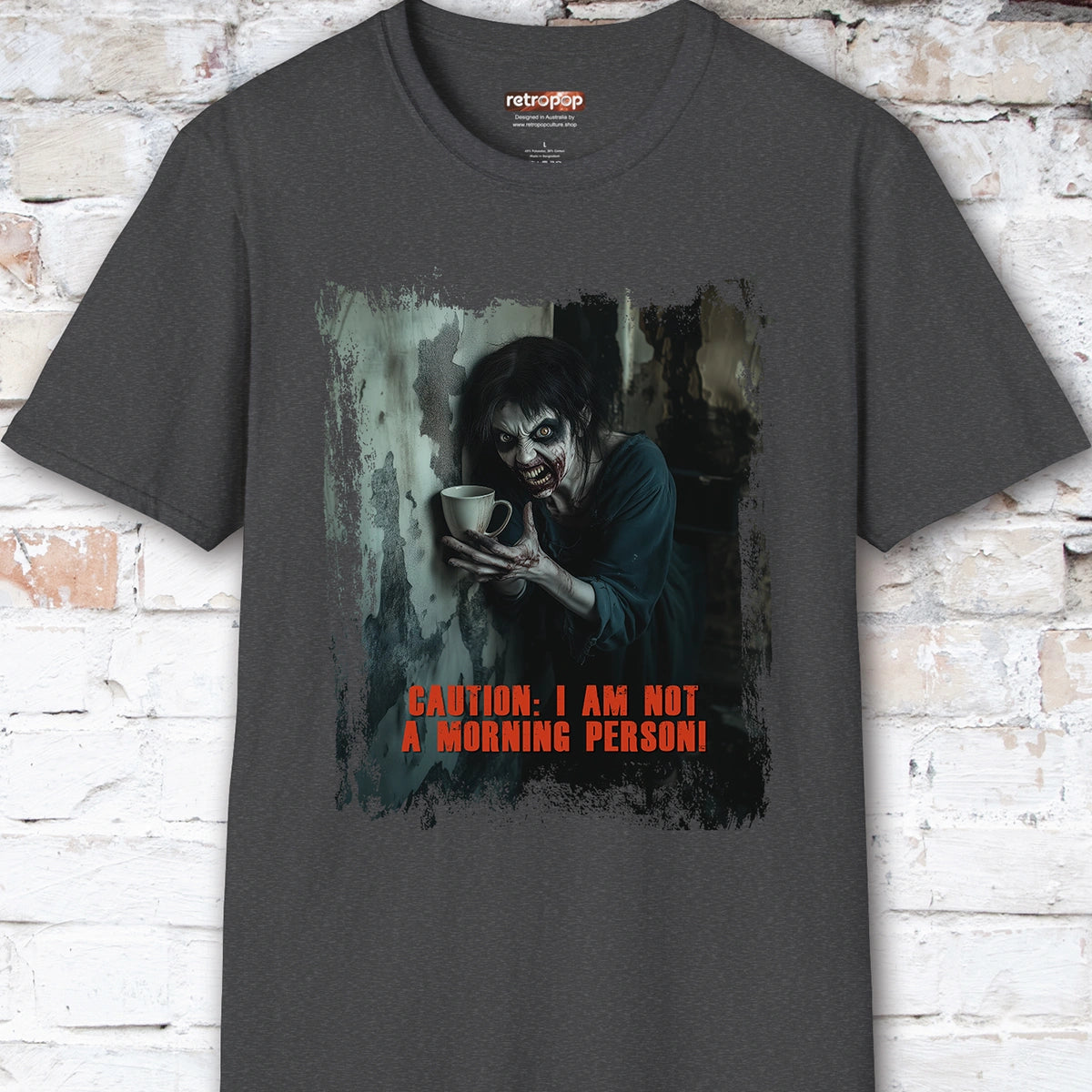 Zombie morning person #3 Unisex T shirt