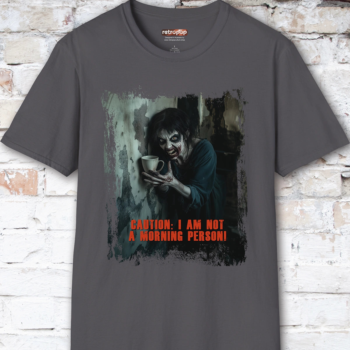 Zombie morning person #3 Unisex T shirt