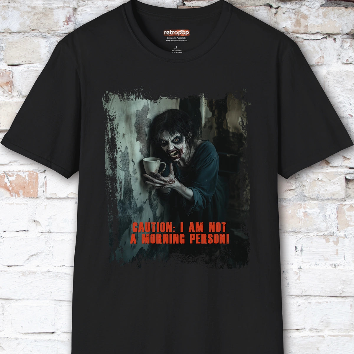 Zombie morning person #3 Unisex T shirt