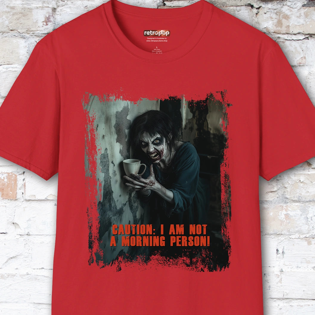 Zombie morning person #3 Unisex T shirt