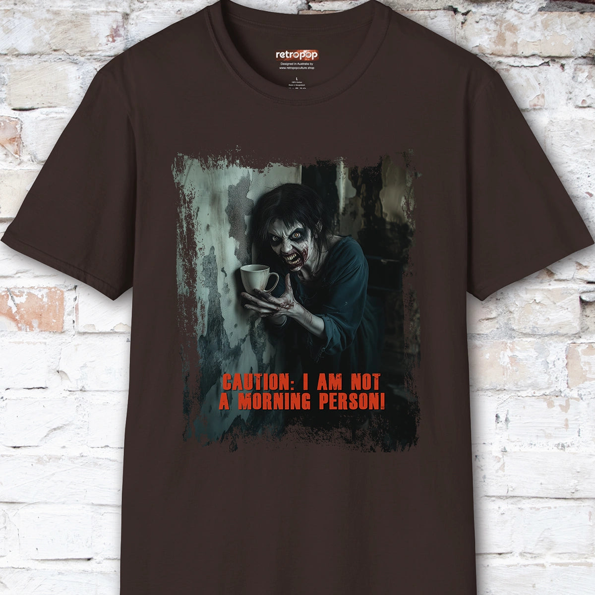 Zombie morning person #3 Unisex T shirt