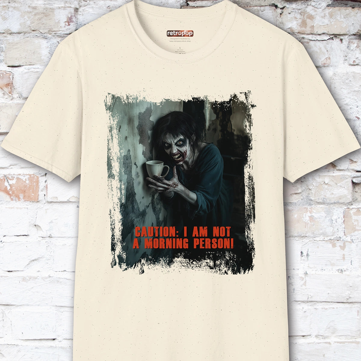 Zombie morning person #3 Unisex T shirt