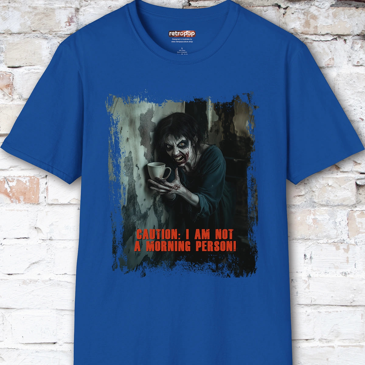 Zombie morning person #3 Unisex T shirt