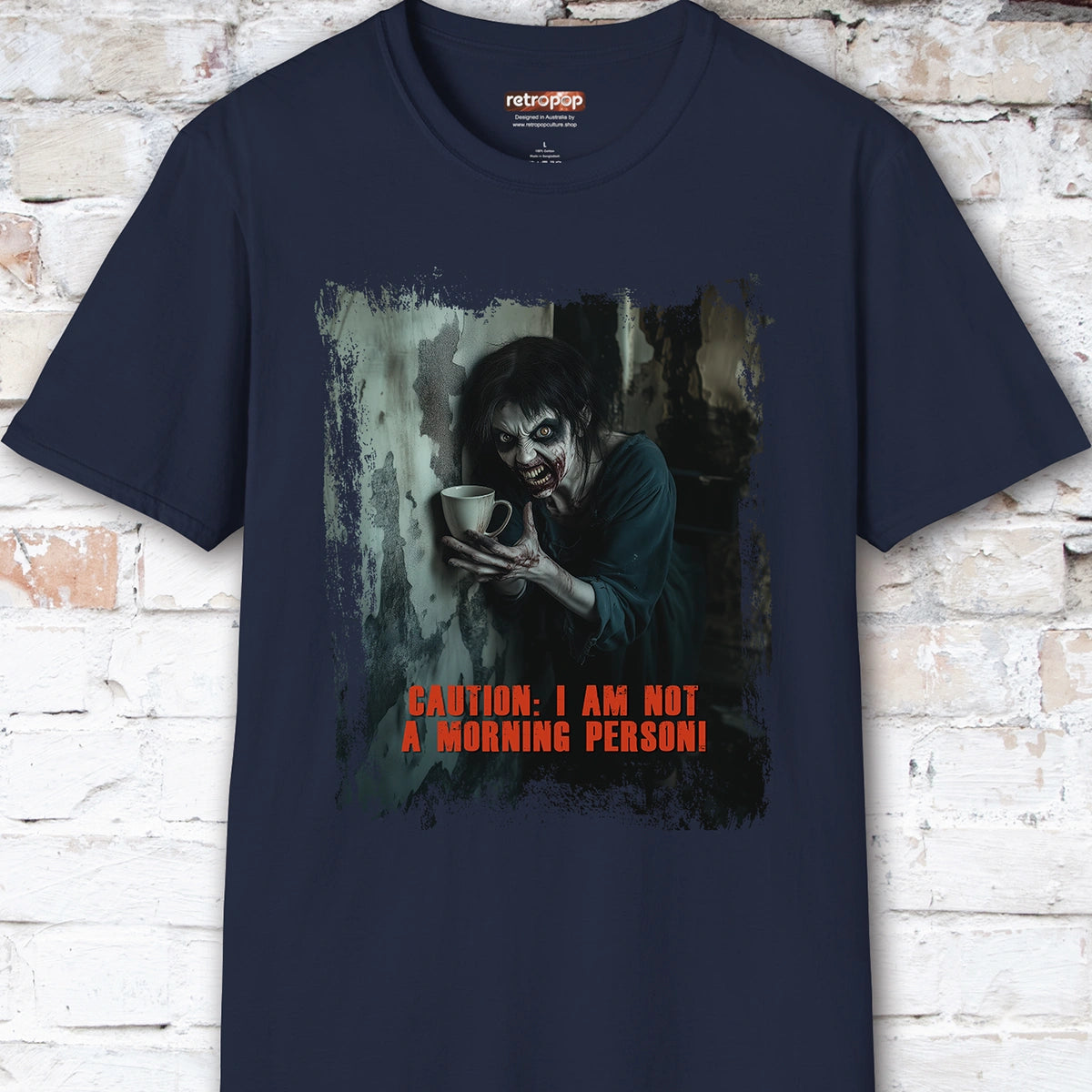 Zombie morning person #3 Unisex T shirt