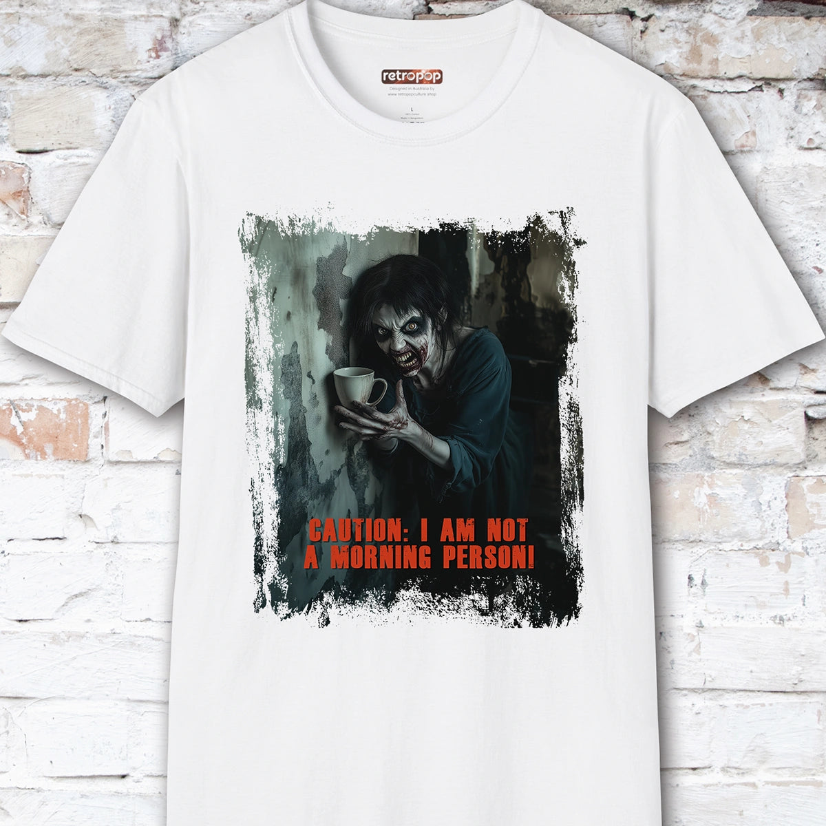Zombie morning person #3 Unisex T shirt