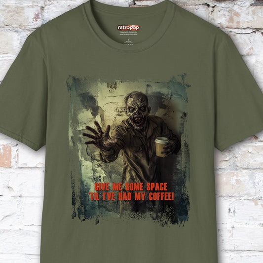 Give me space till I've had my coffee #2 Unisex T shirt