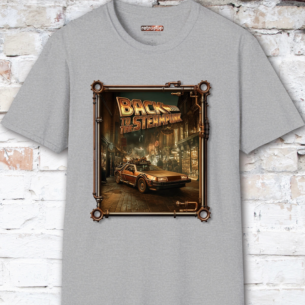 Back to the Steampunk #1 Unisex T shirt