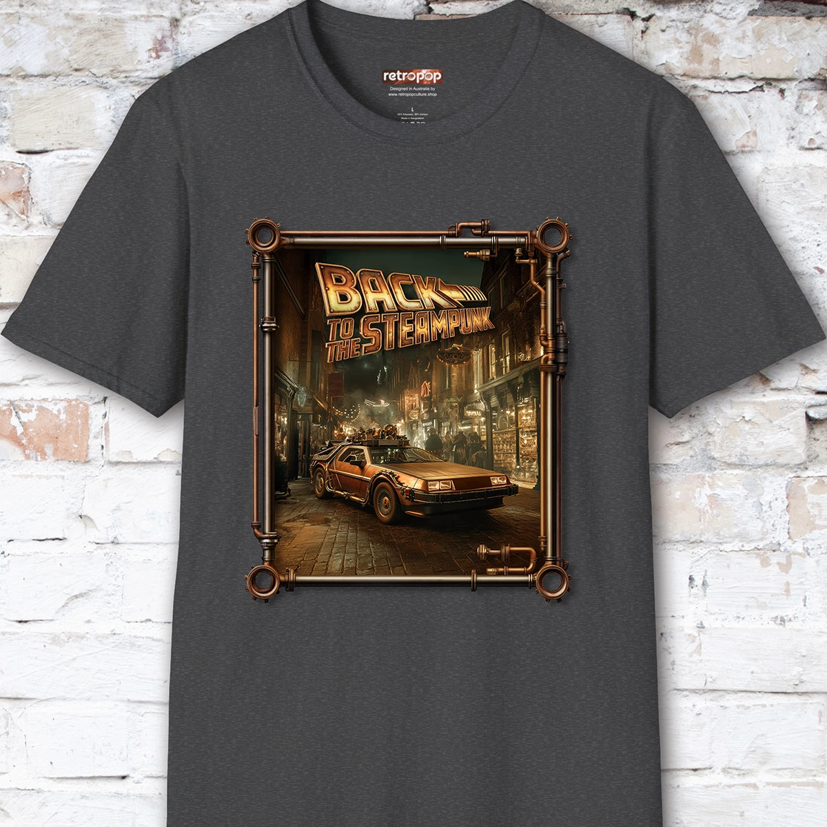 Back to the Steampunk #1 Unisex T shirt