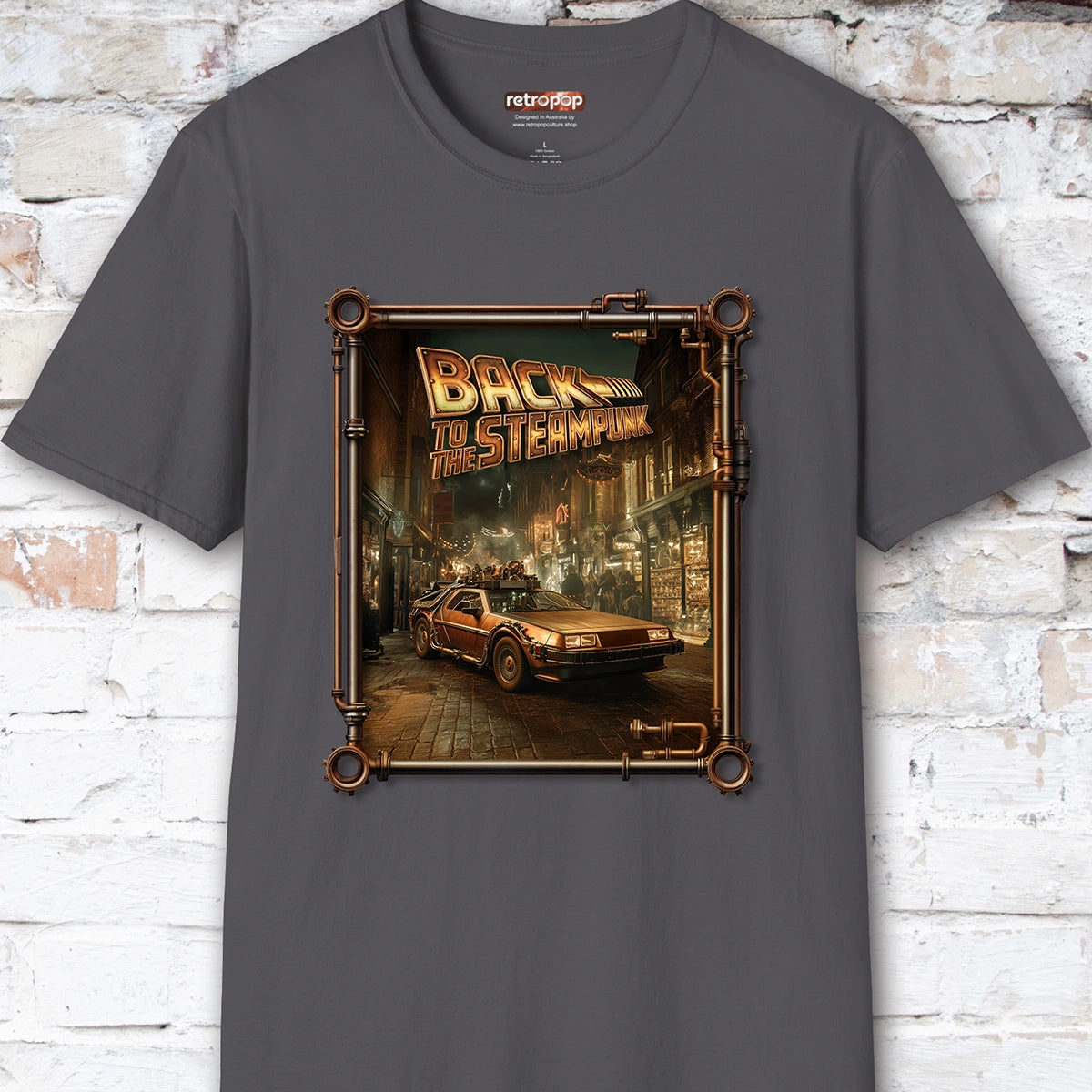 Back to the Steampunk #1 Unisex T shirt