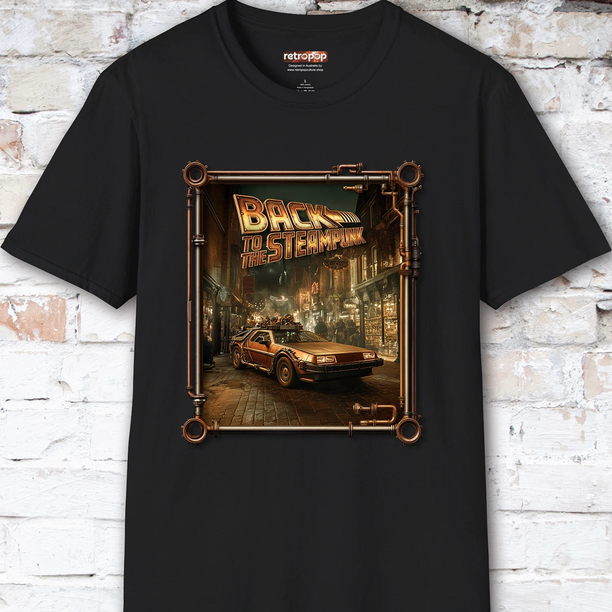 Back to the Steampunk #1 Unisex T shirt