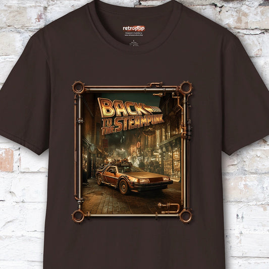 Back to the Steampunk #1 Unisex T shirt