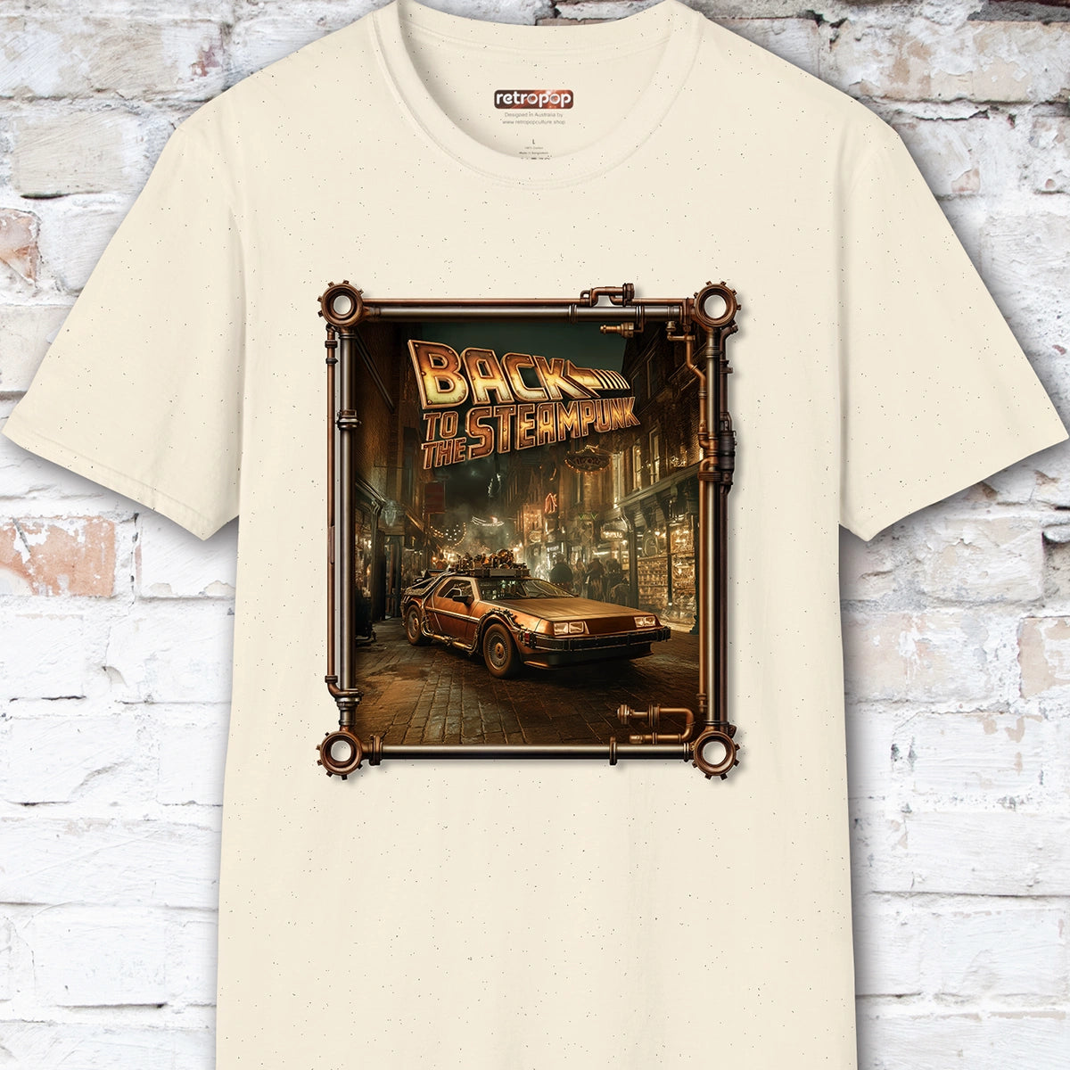 Back to the Steampunk #1 Unisex T shirt