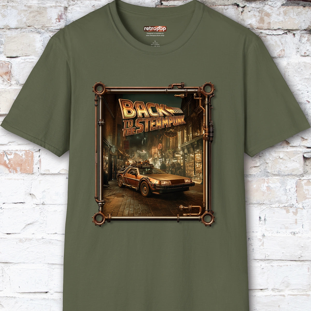 Back to the Steampunk #1 Unisex T shirt