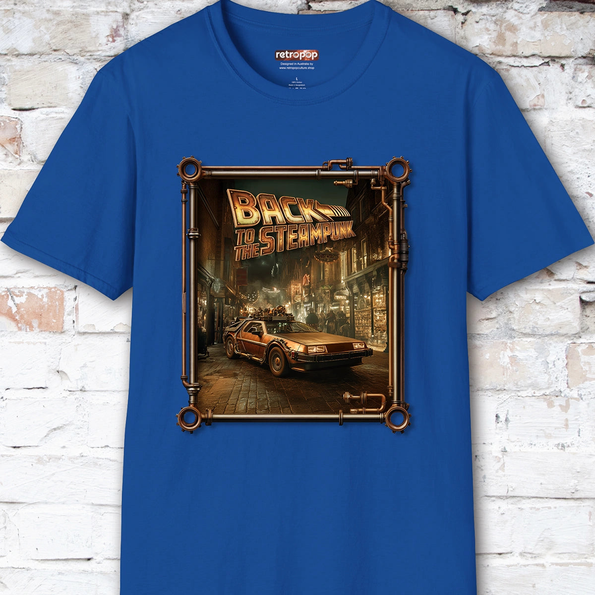 Back to the Steampunk #1 Unisex T shirt