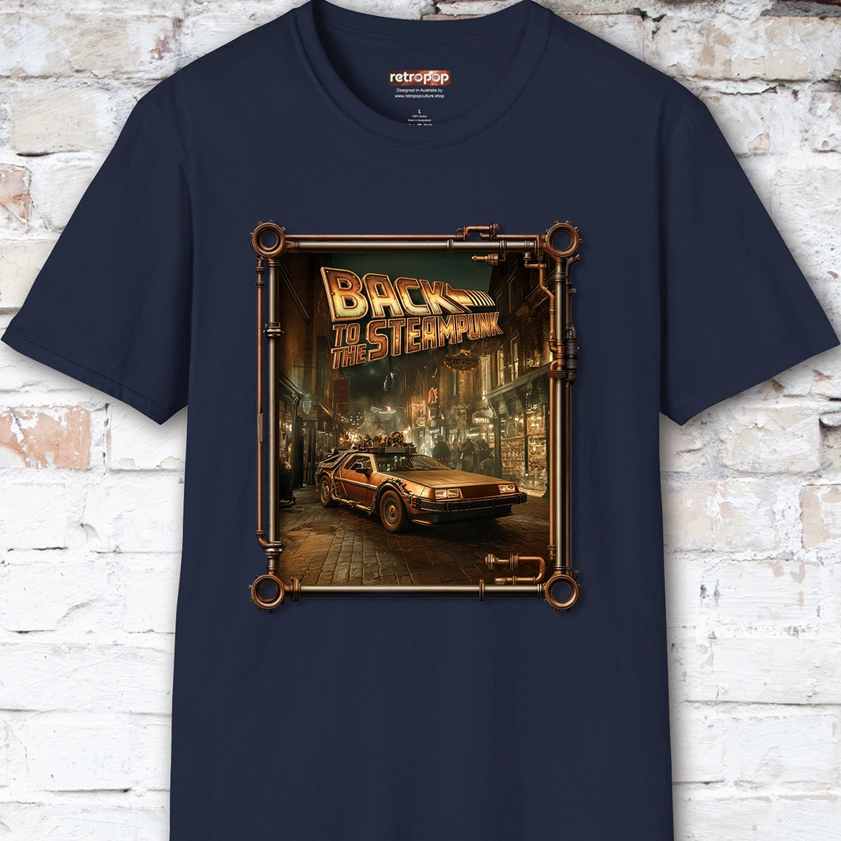 Back to the Steampunk #1 Unisex T shirt