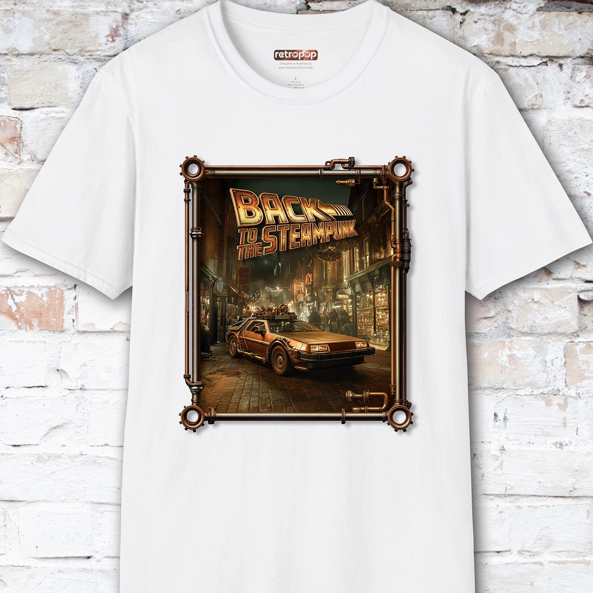Back to the Steampunk #1 Unisex T shirt