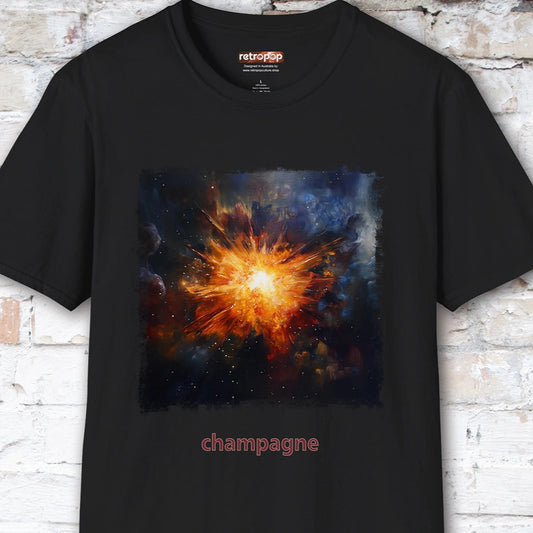 Champagne Supernova Unisex T shirt
