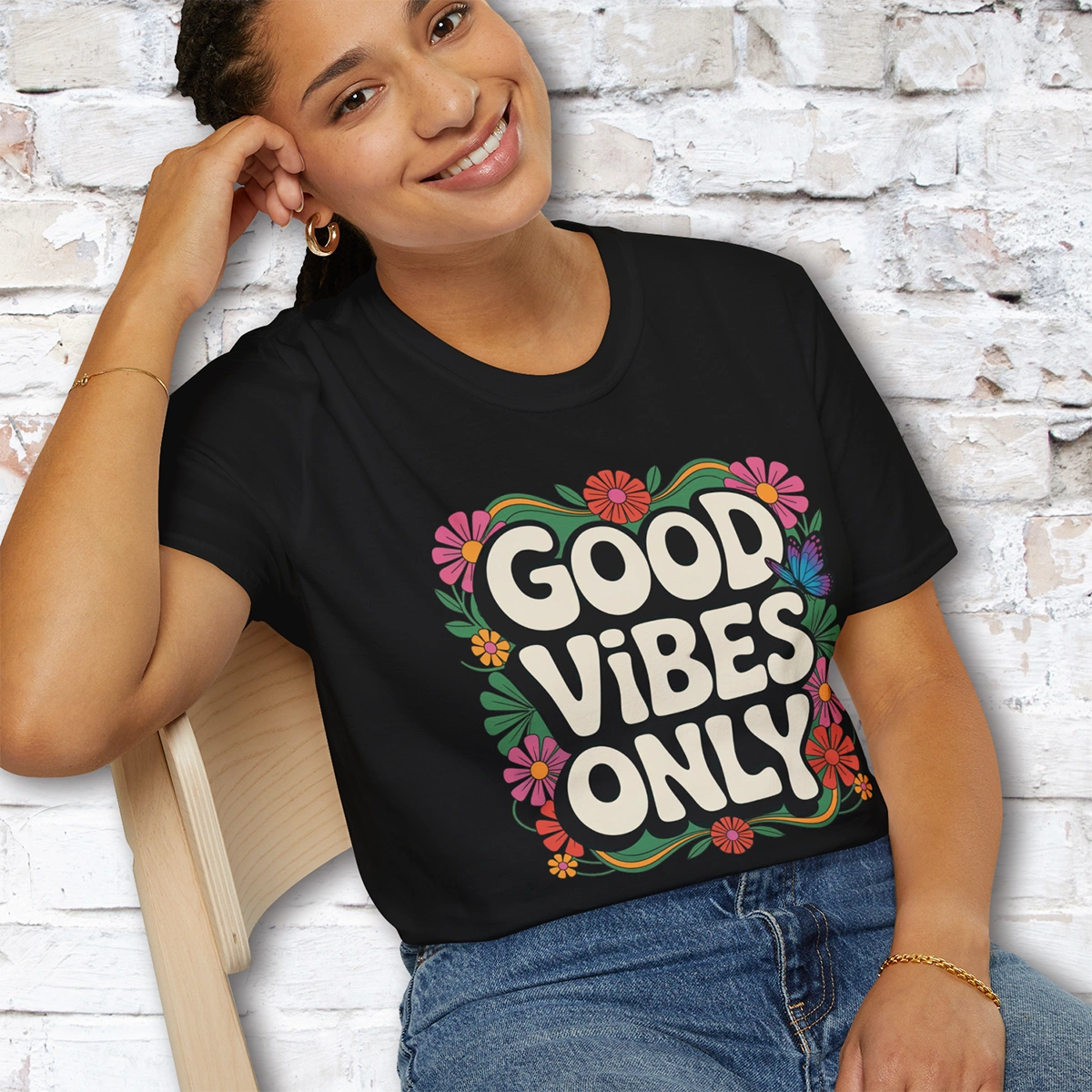 Good Vibes Only #2 Unisex T shirt