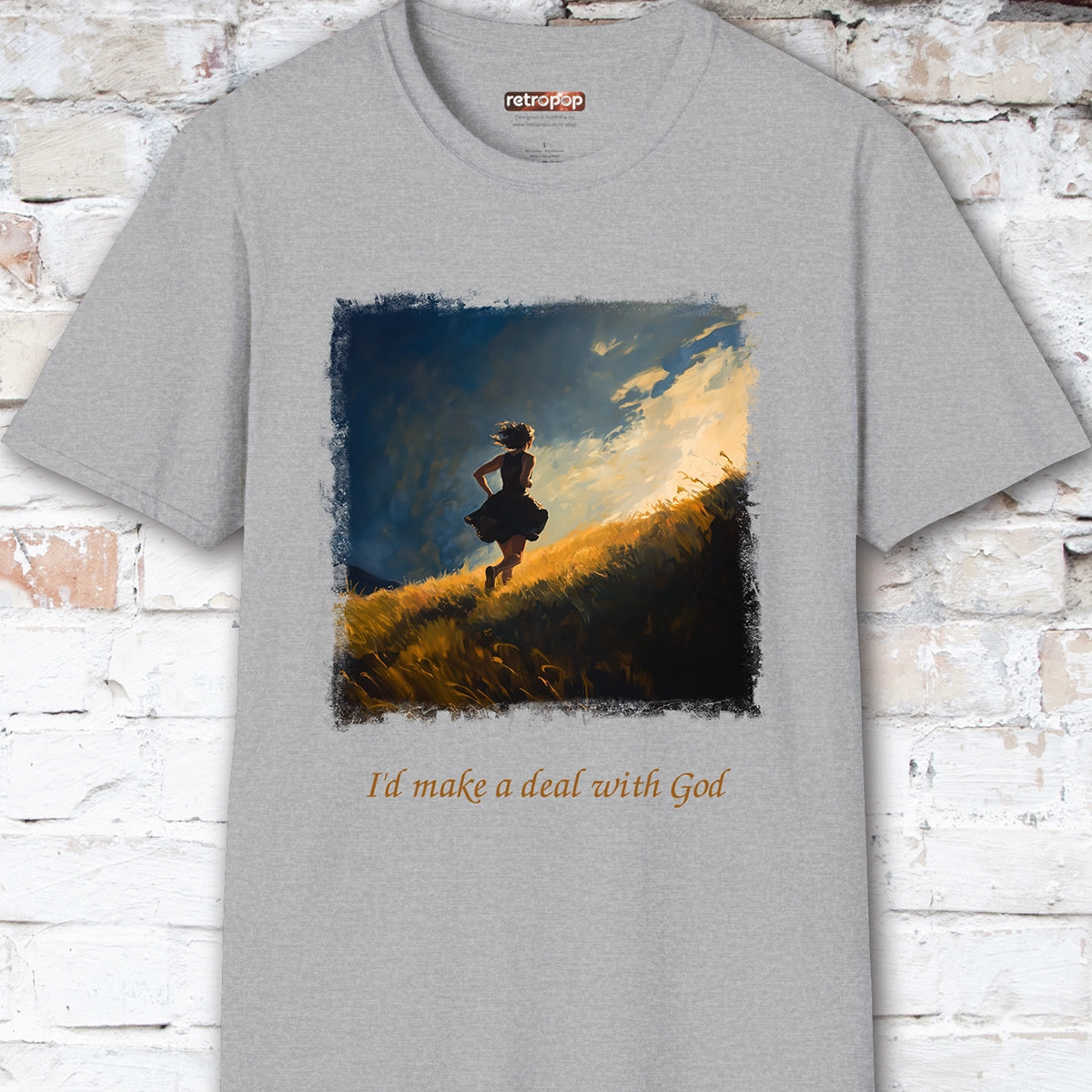 Running up that hill Unisex T shirt