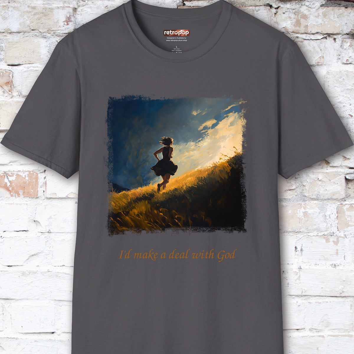 Running up that hill Unisex T shirt