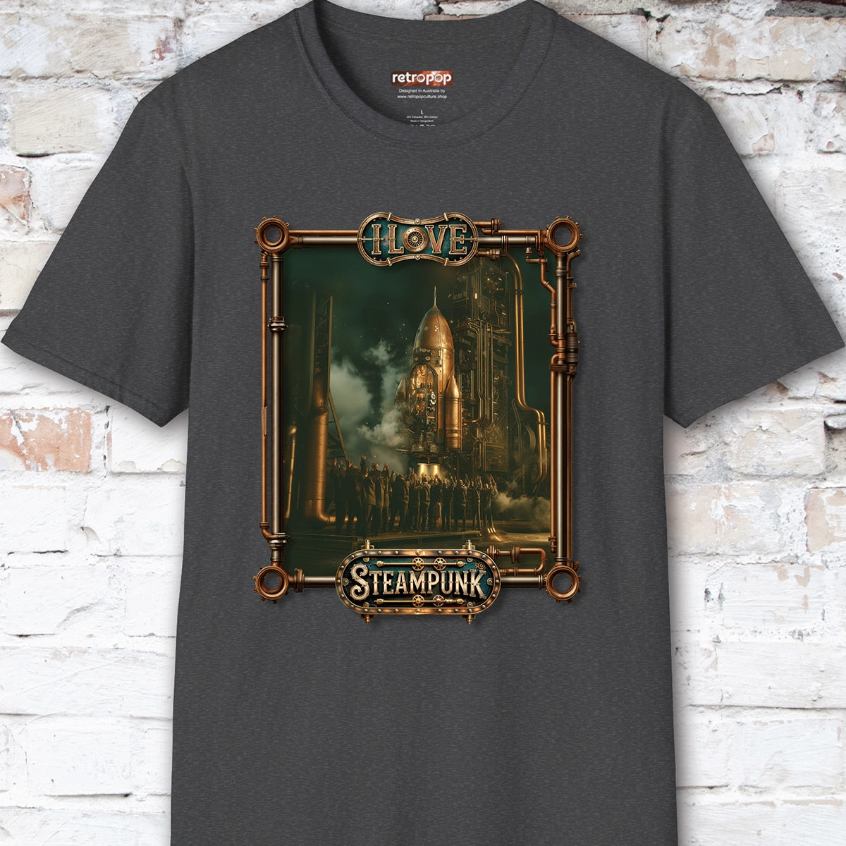 I love Steampunk - Shuttle #15 Unisex T shirt