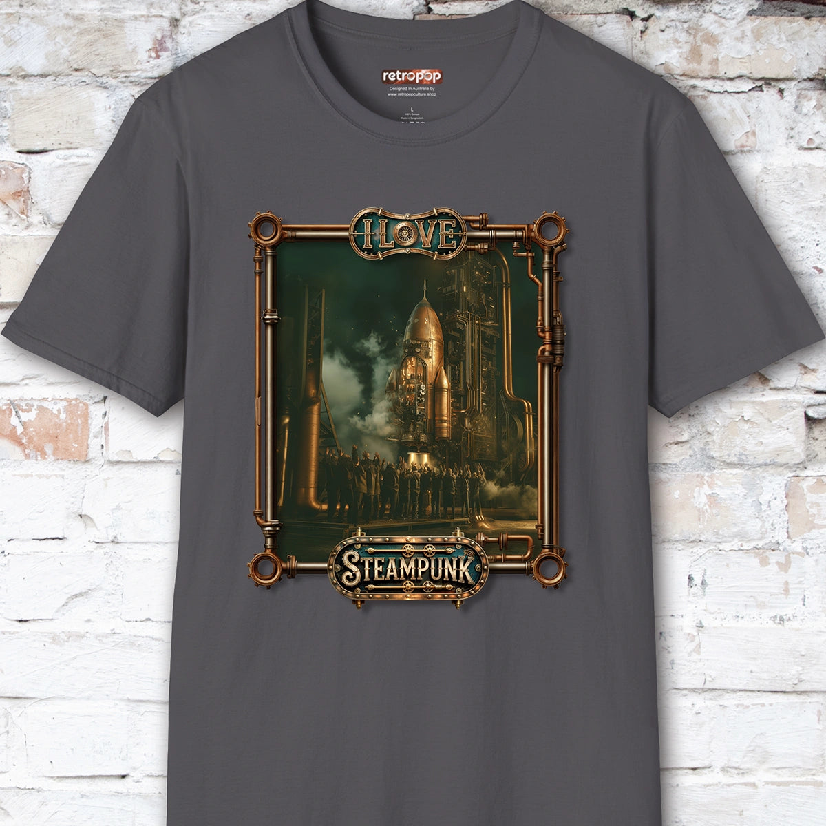 I love Steampunk - Shuttle #15 Unisex T shirt