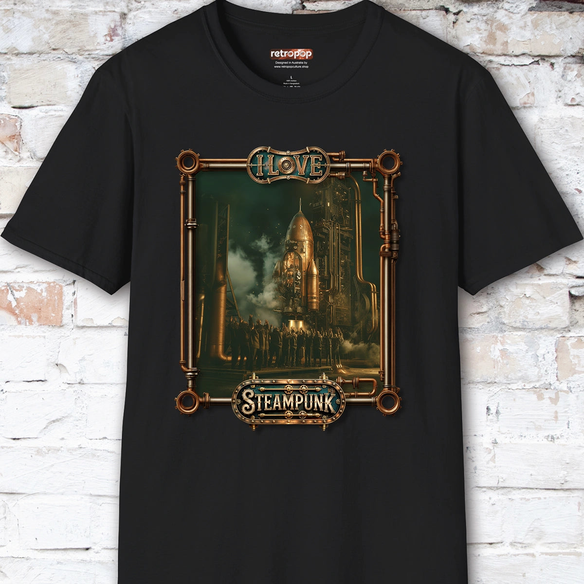 I love Steampunk - Shuttle #15 Unisex T shirt
