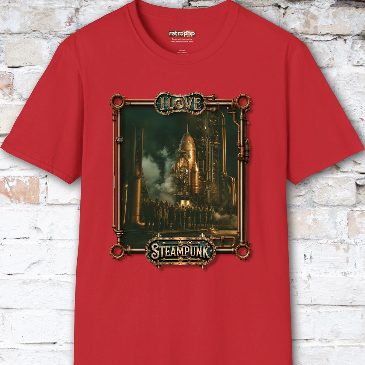 I love Steampunk - Shuttle #15 Unisex T shirt