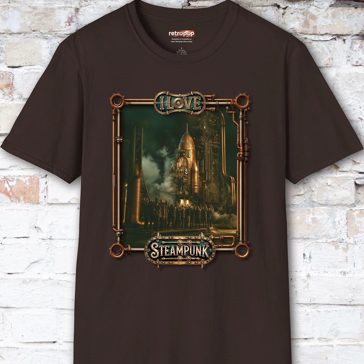 I love Steampunk - Shuttle #15 Unisex T shirt