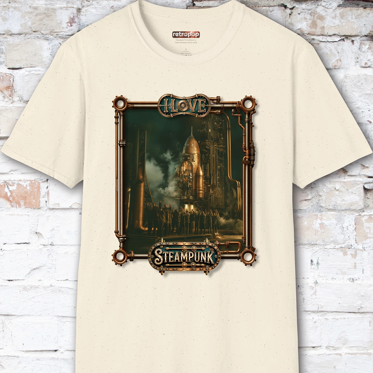 I love Steampunk - Shuttle #15 Unisex T shirt
