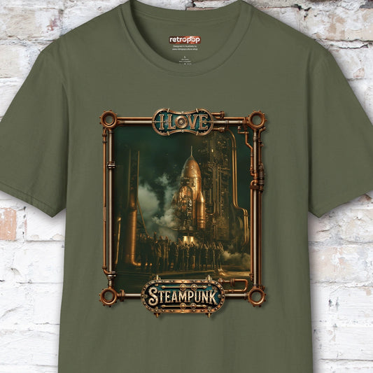 I love Steampunk - Shuttle #15 Unisex T shirt