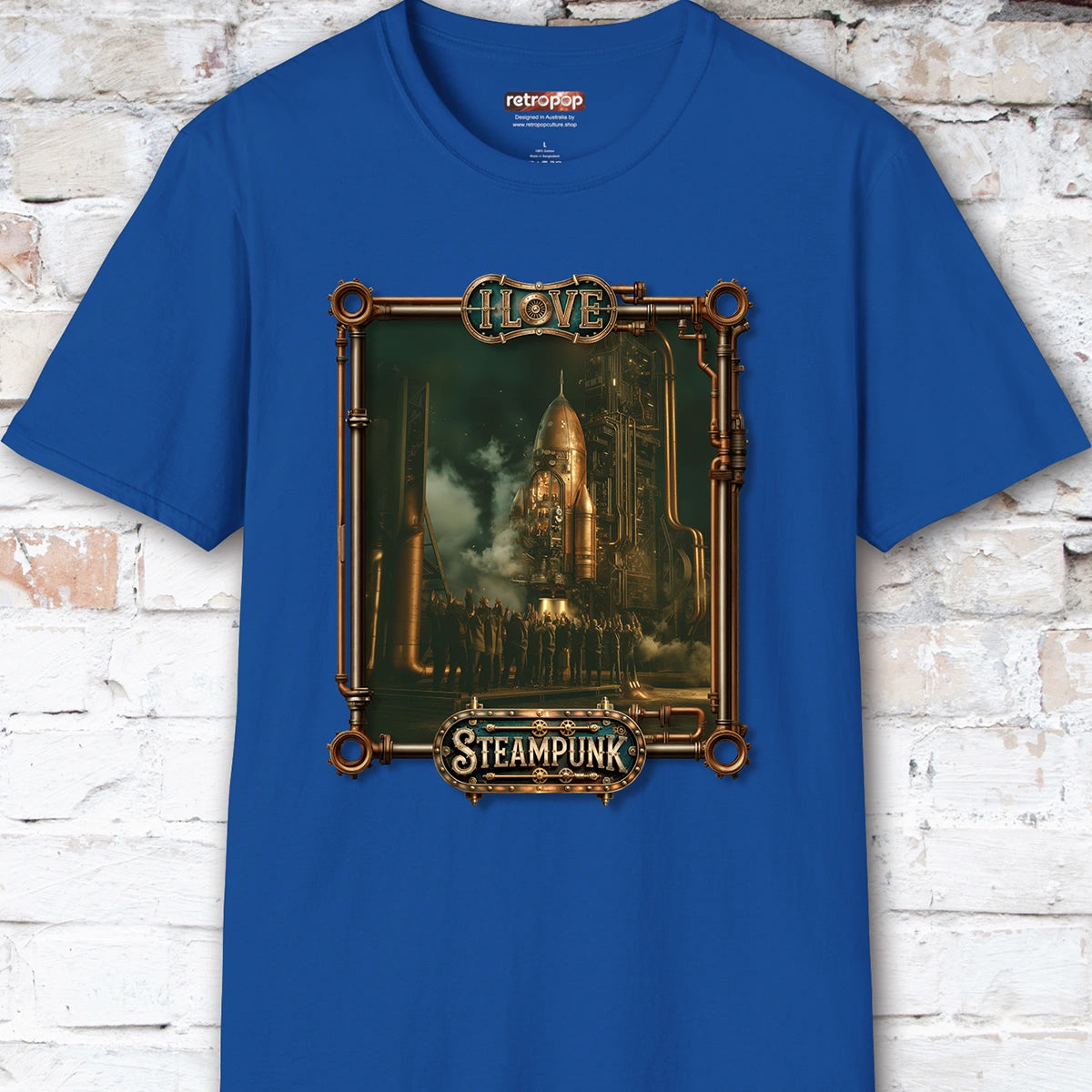 I love Steampunk - Shuttle #15 Unisex T shirt