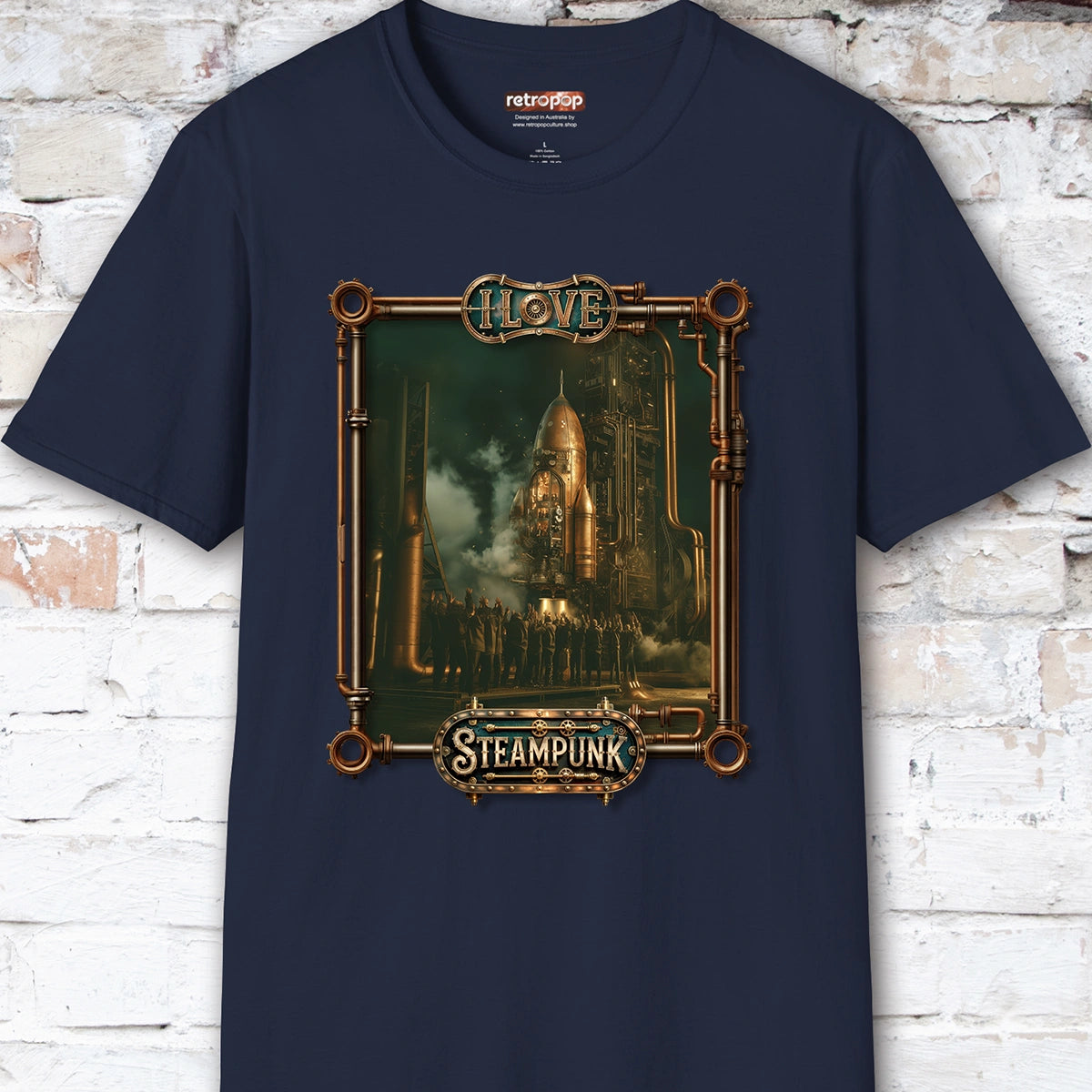 I love Steampunk - Shuttle #15 Unisex T shirt