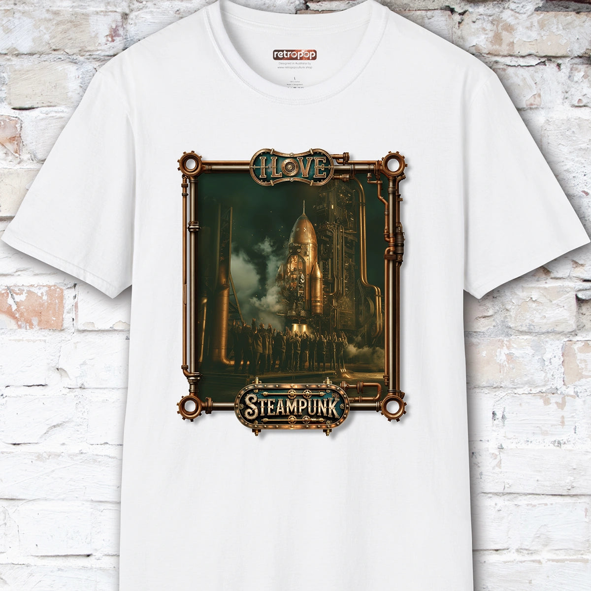 I love Steampunk - Shuttle #15 Unisex T shirt