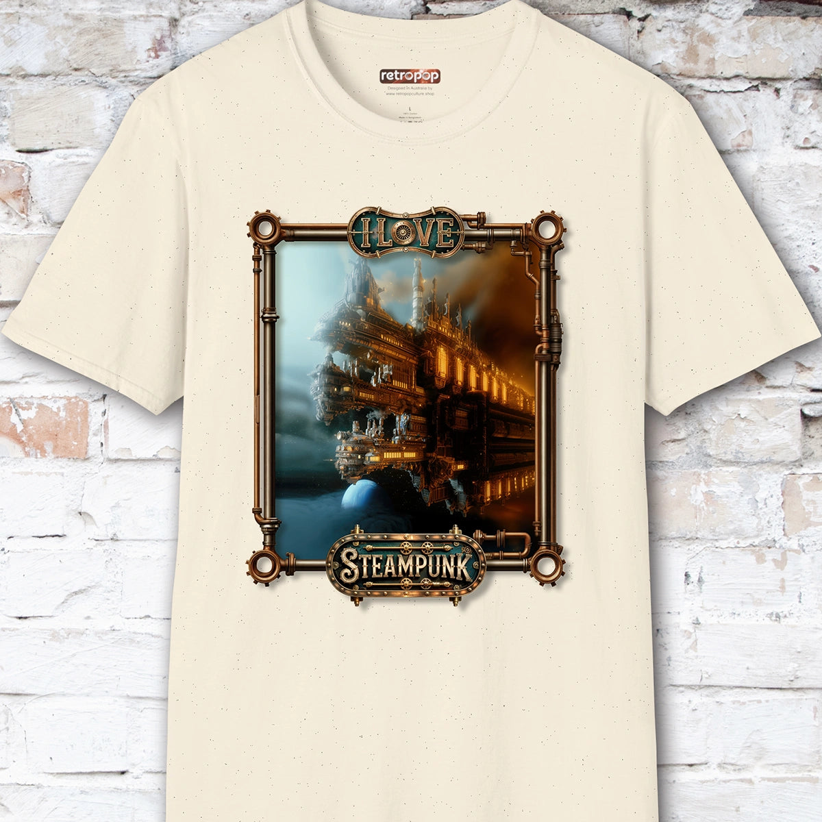 I love Steampunk - Spaceship#16 Unisex T shirt
