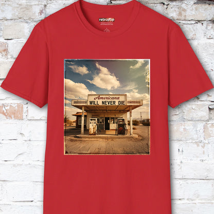 Americana will never die #2 Unisex T shirt