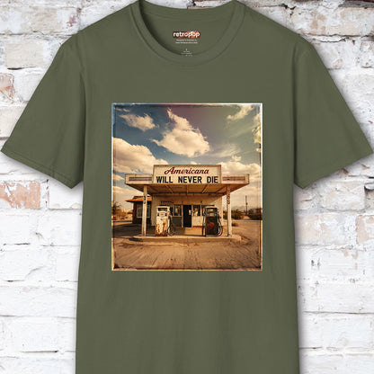 Americana will never die #2 Unisex T shirt