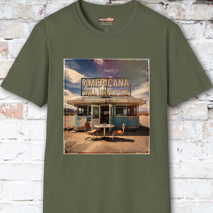 Americana will never die #5 Unisex T shirt