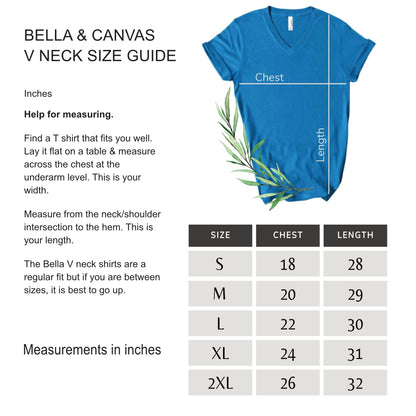 V-NECK T shirt - ANY OF OUR DESIGNS - Short Sleeve