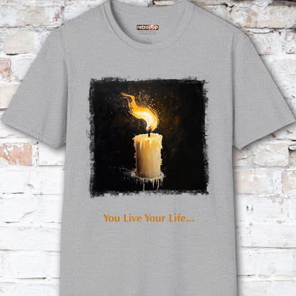Candle in the Wind Unisex T shirt