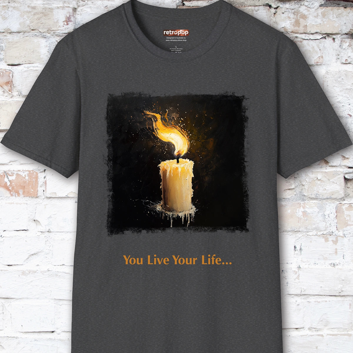 Candle in the Wind Unisex T shirt