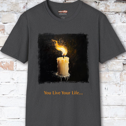 Candle in the Wind Unisex T shirt