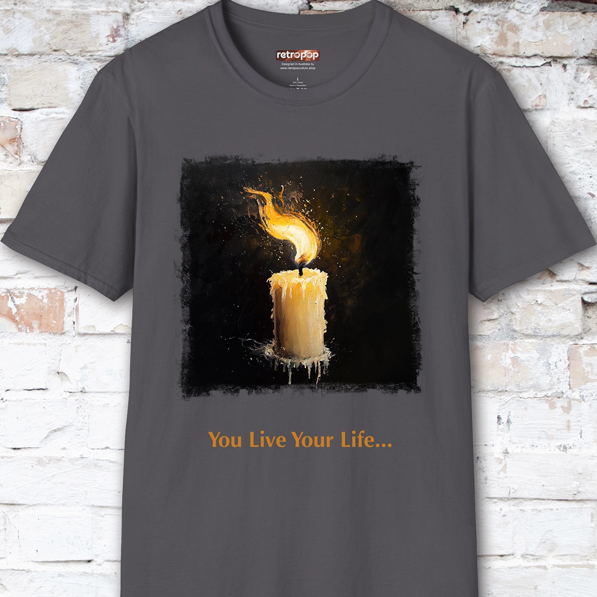 Candle in the Wind Unisex T shirt
