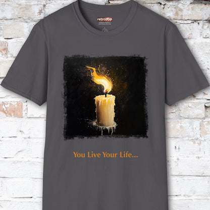 Candle in the Wind Unisex T shirt