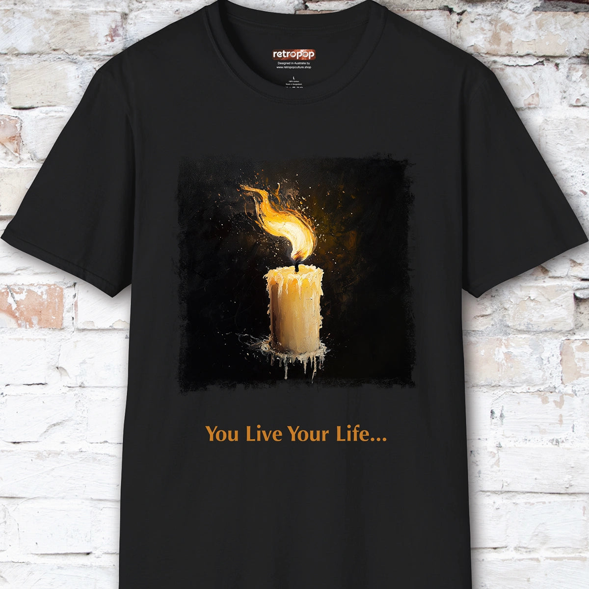 Candle in the Wind Unisex T shirt