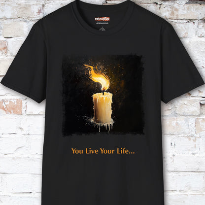 Candle in the Wind Unisex T shirt