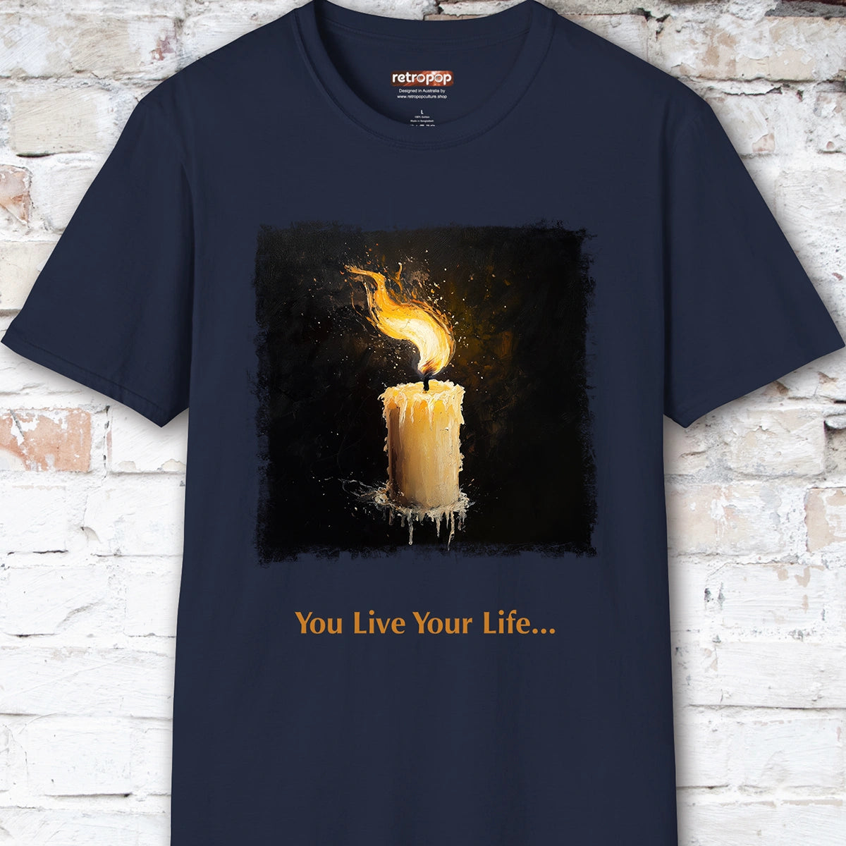 Candle in the Wind Unisex T shirt